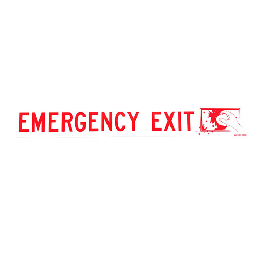 Emergency Exit Large Outside